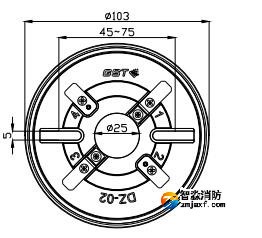 海灣JTY-GD-G3點(diǎn)型光電感煙火災(zāi)探測(cè)器（煙感）