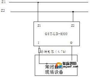 模塊與具有常閉無源觸點的現(xiàn)場設(shè)備連接方法