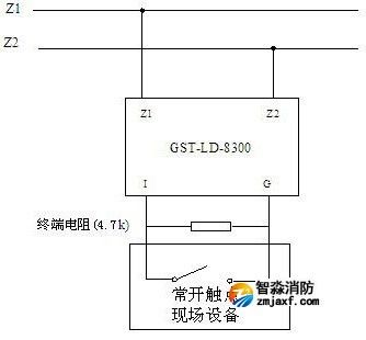 模塊與具有常開無源觸點的現(xiàn)場設(shè)備連接方法