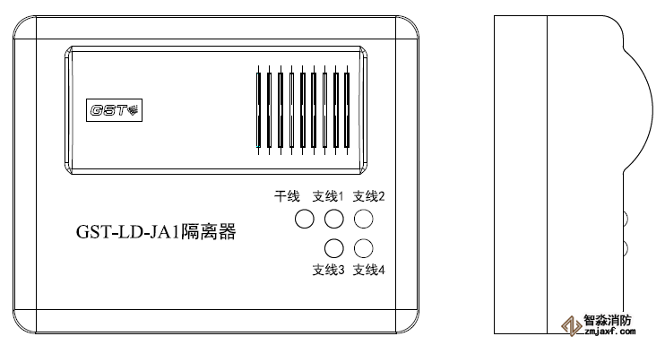 GST-LD-JA1隔離器結構特性